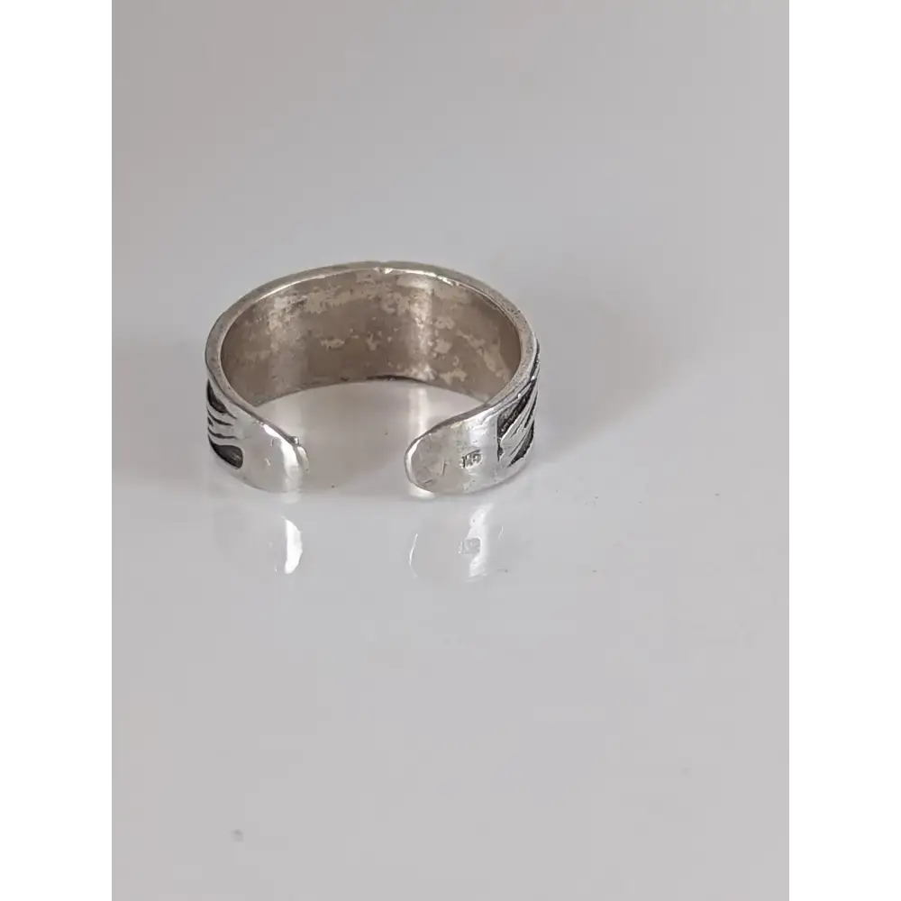 Silver Steed Galaxy Adjustable Silver Band Rings