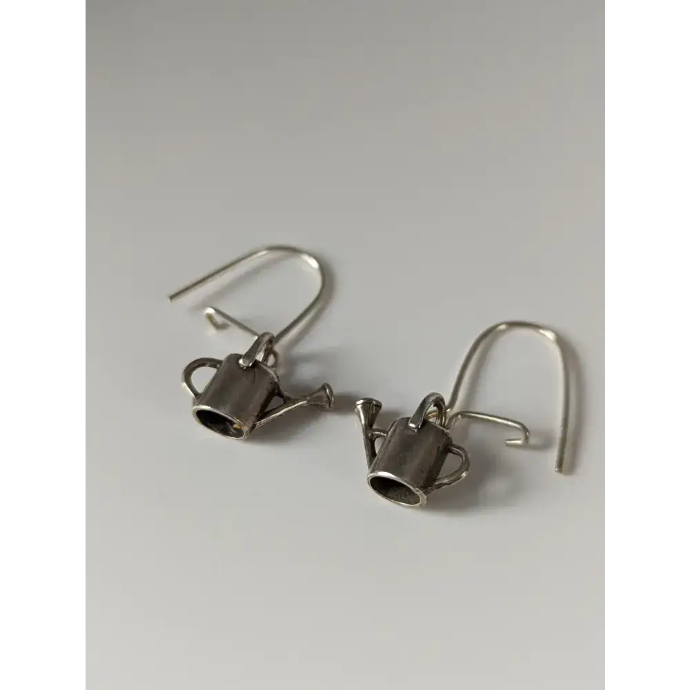 Silver Steed Gardening Silver Dropped Earrings Earrings