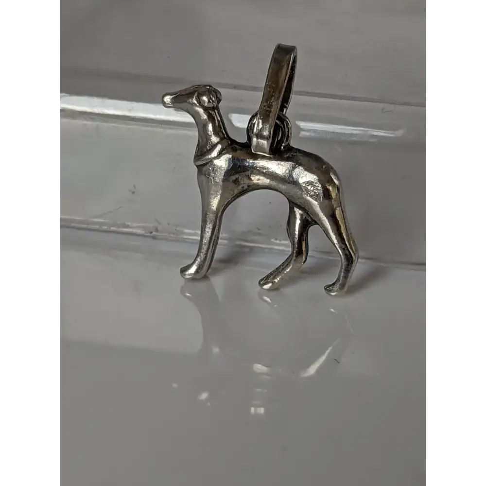 Silver Steed Greyhound Silver Pendant Pendant