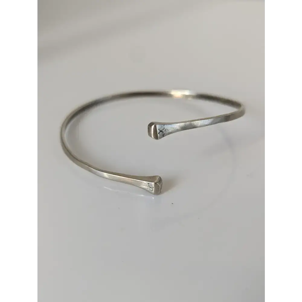 Silver Steed Hoofnail Bangle 1 Bangle