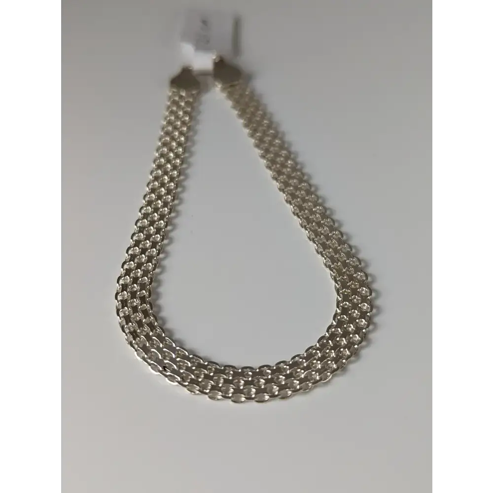 Silver Steed Interlink Silver Bracelet Bracelets