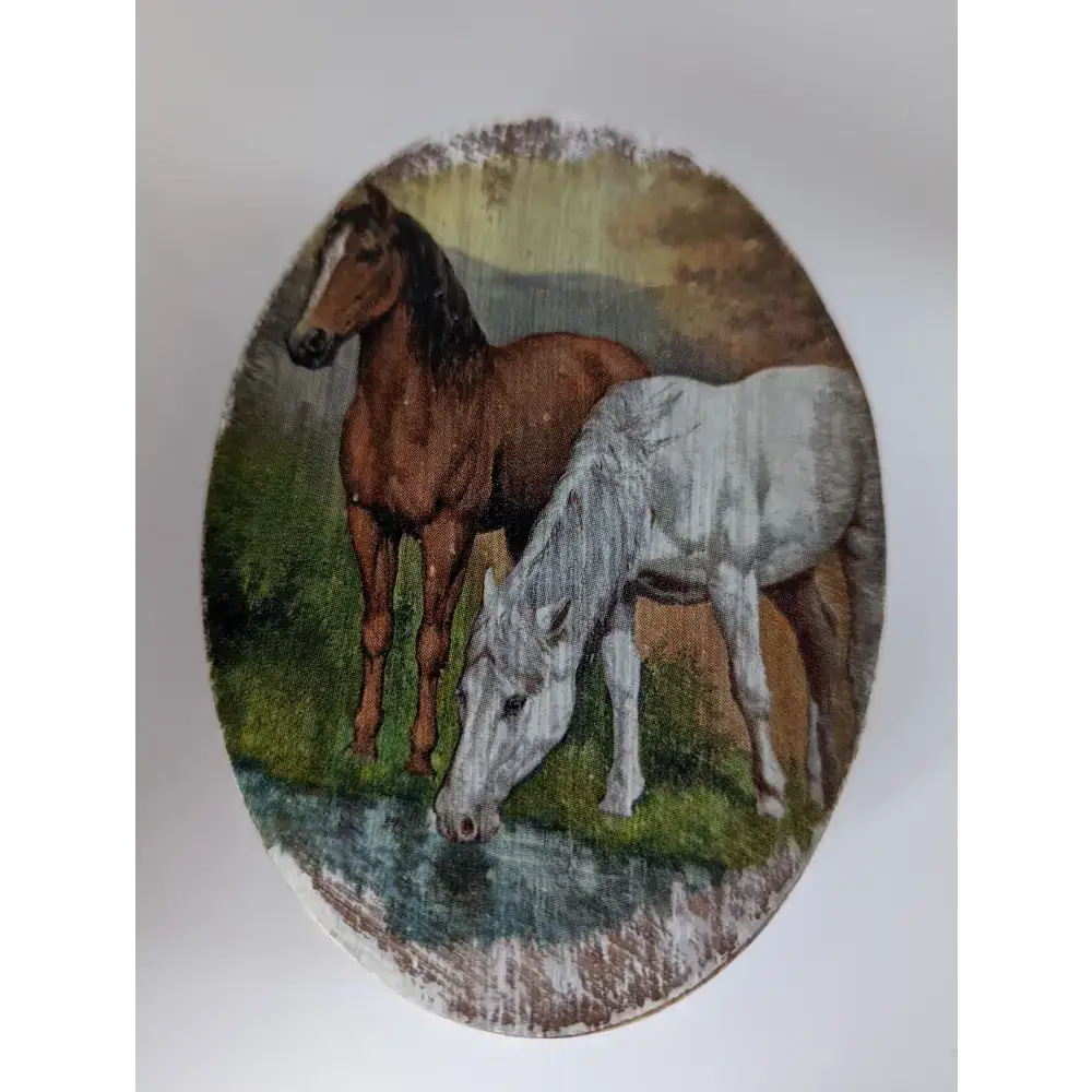 Silver Steed Jewellery Oval Boxes Yearings by the River Miscellaneous
