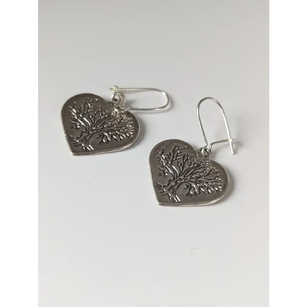 Silver Steed Love for Trees Dropped Earrings Earrings