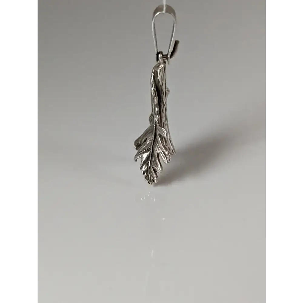 Silver Steed Oak Leaf Silver Pendant Pendant