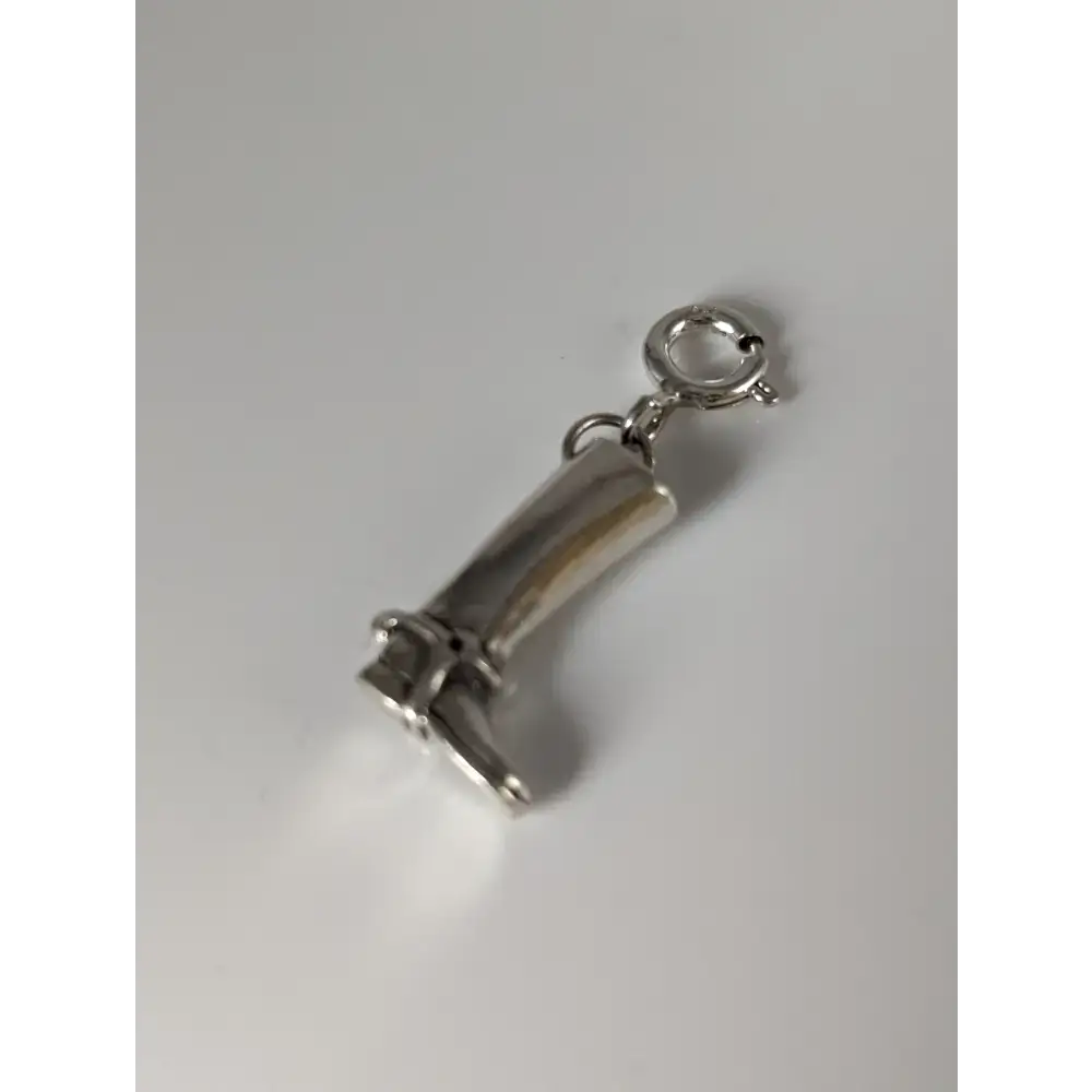 Silver Steed Riding Boot Silver Charm Charms