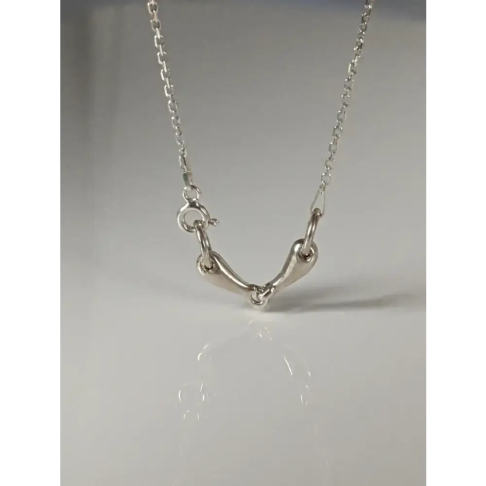 Silver Steed Snaffle Necklace Bronze/Silver Necklaces