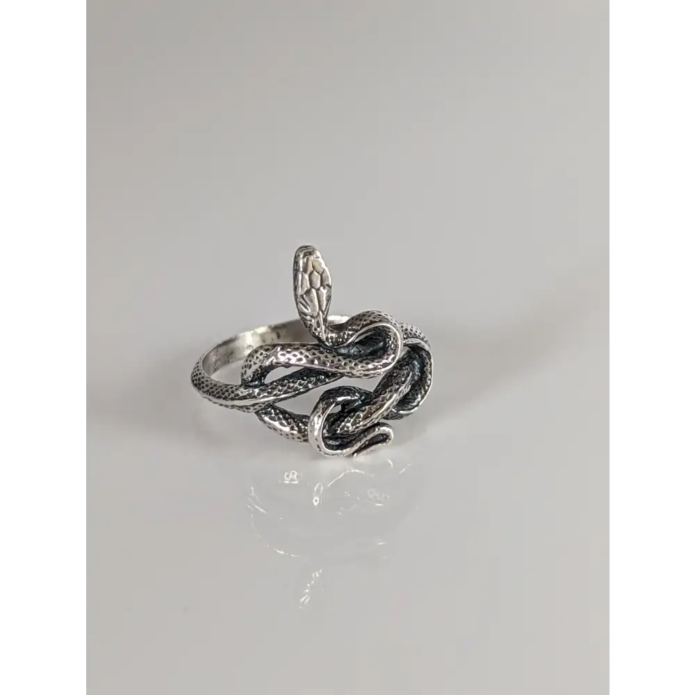 Silver Steed Snake Silver Ring R Rings
