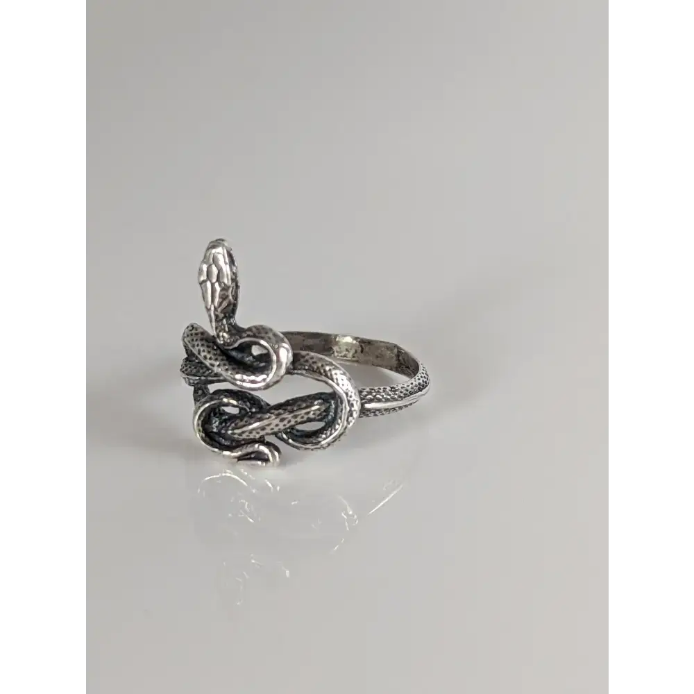 Silver Steed Snake Silver Ring R Rings