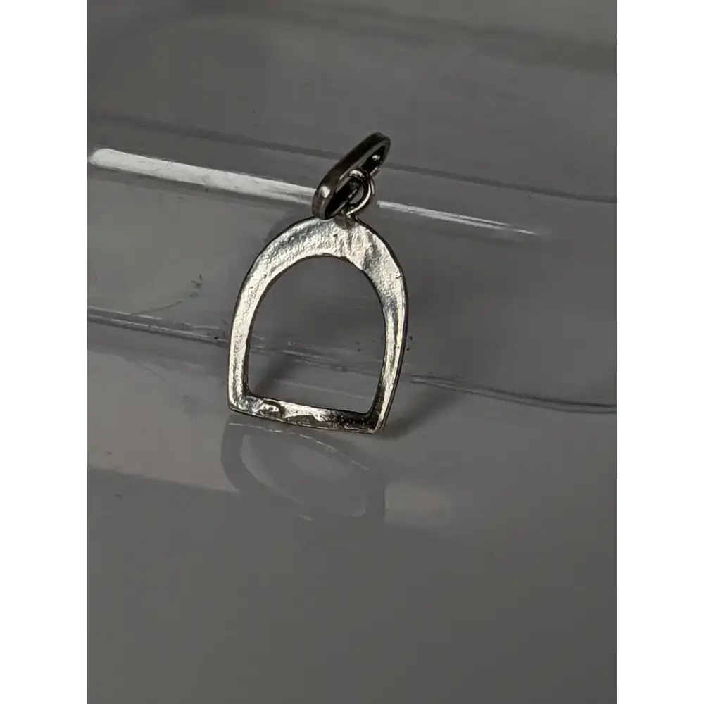 Silver Steed Stirrup Silver Pendant Pendant