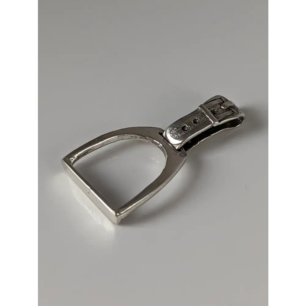 Silver Steed Stirrup Silver Pendant Silver Pendant