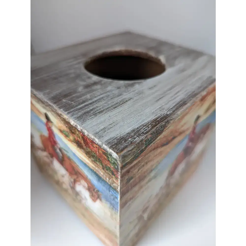 Silver Steed Tissue Boxes Hunting Miscellaneous