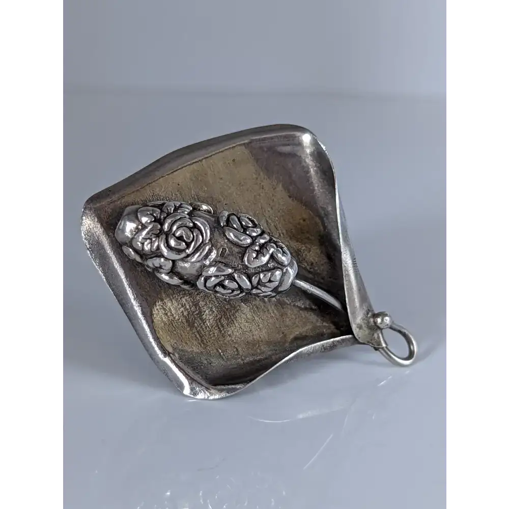 Silver Steed Unique, Extravagant Leaf Rings with motive Flower Rings