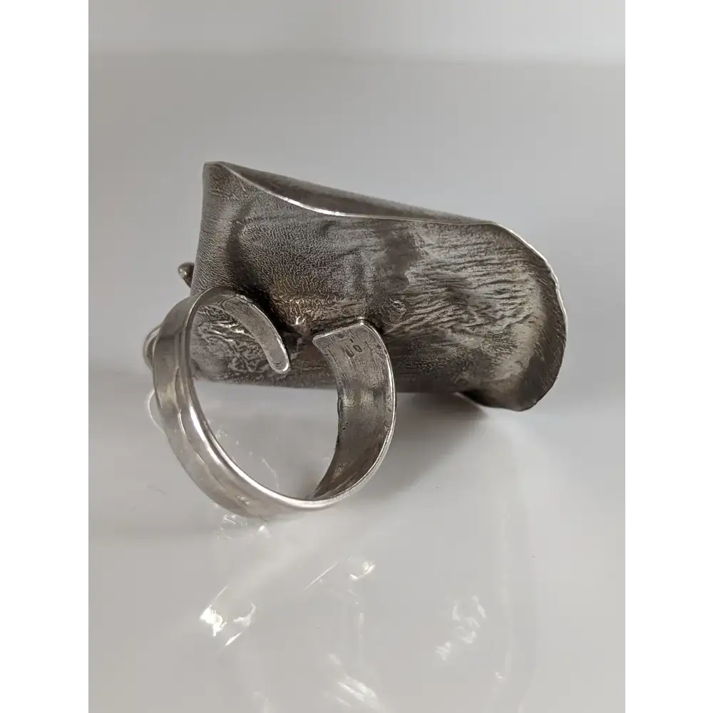 Silver Steed Unique, Extravagant Leaf Rings with motive Flower Rings