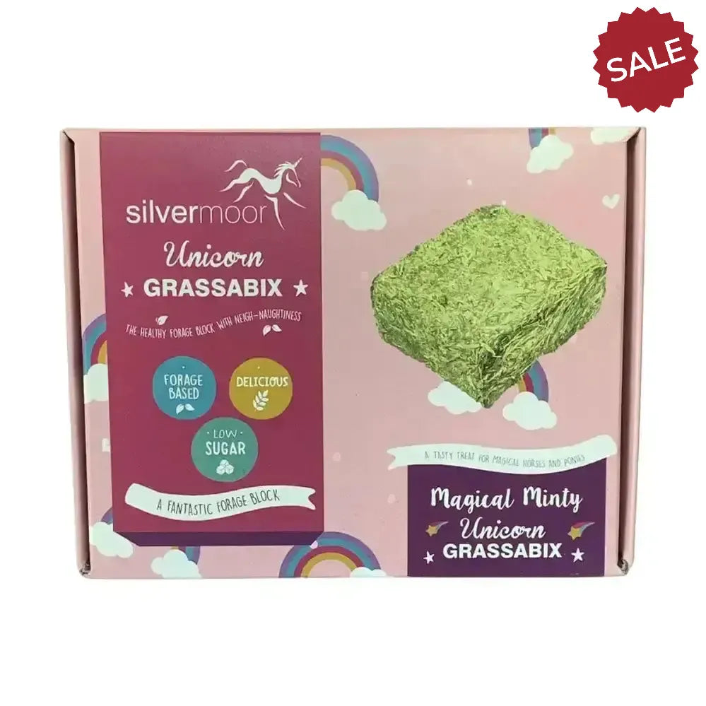 Silvermoor Grassabix magical minty Unicorn Horse Treats