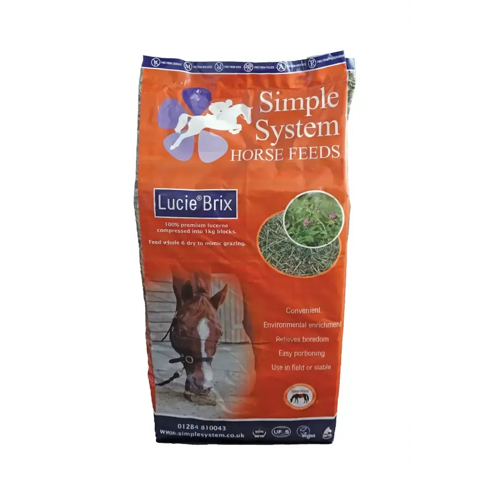 Simple System Horse Feeds Lucie Brix Lucerne Horse Feeds