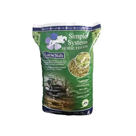 Simple System Horse Feeds Lucie Nuts Lucerne 20 kg Horse Feeds