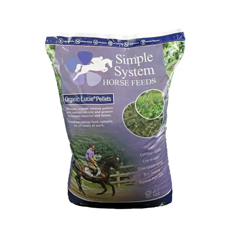 Simple System Horse Feeds Organic Lucie Pellets Horse Feeds