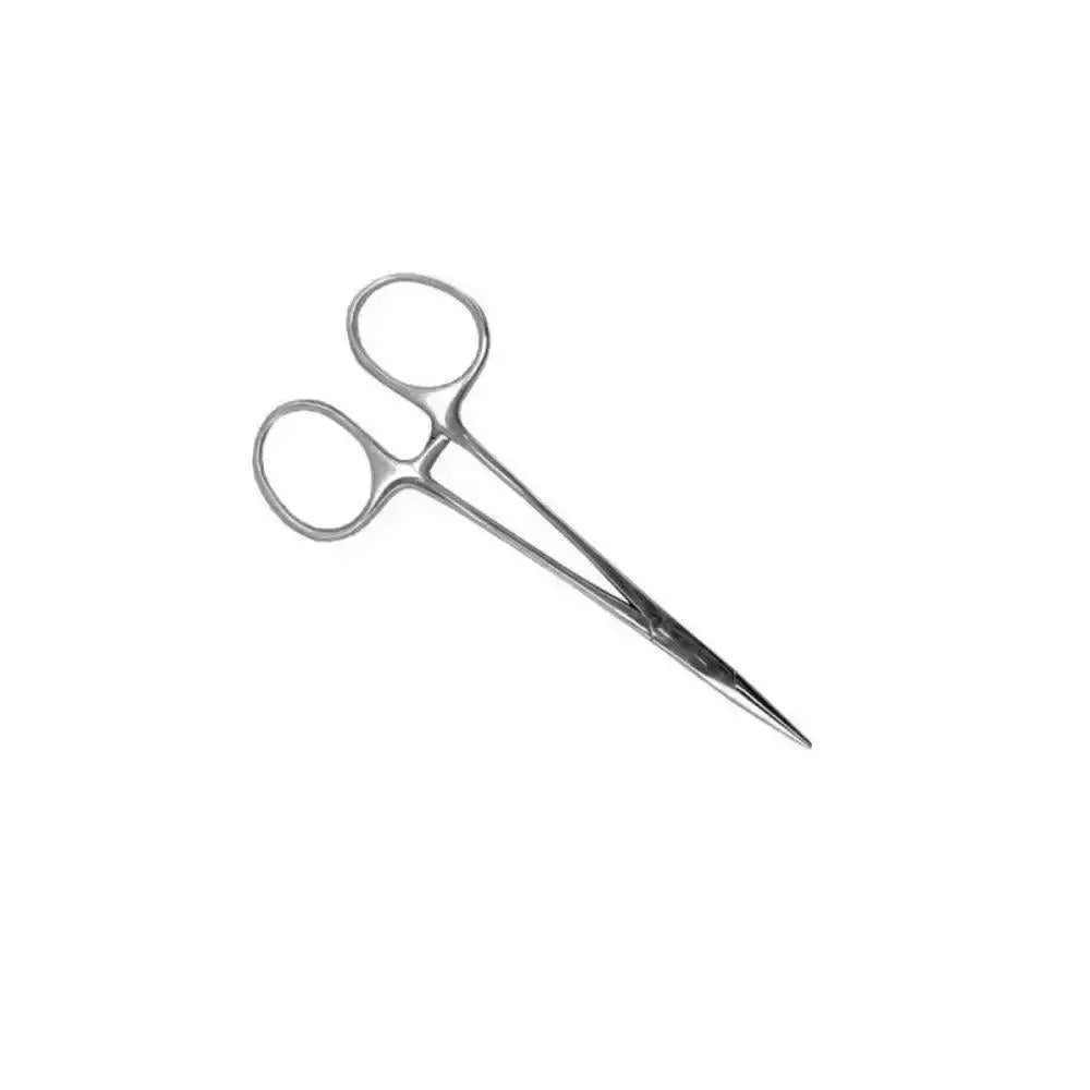 Silver surgical forceps with slender pointed tips and smooth handles for smart grooming plaiting and creating perfect plaits