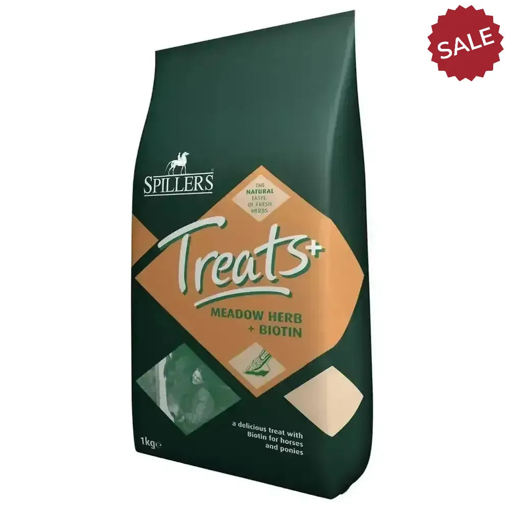 Spillers Meadow Herb +Biotin Horse Treats Bulk Buy 8 x 1kg 8 X 1kg Bags Horse Treats