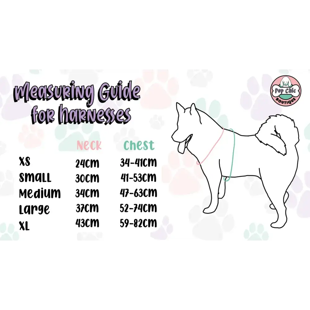 Sprinkles for Days reversible harness XS Pet Products