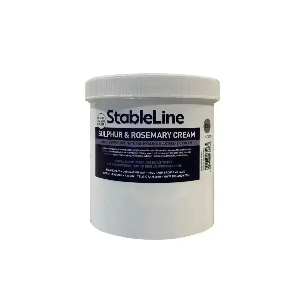 Stableline Sulphur & Rosemary Cream 500g Skin Care Creams