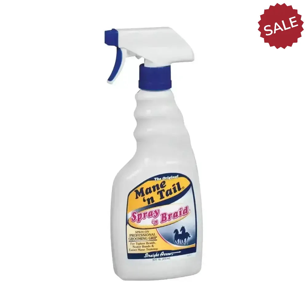 Straight Arrow Mane 'n Tail Spray 'n Braid 473 ml Plaiting Sprays