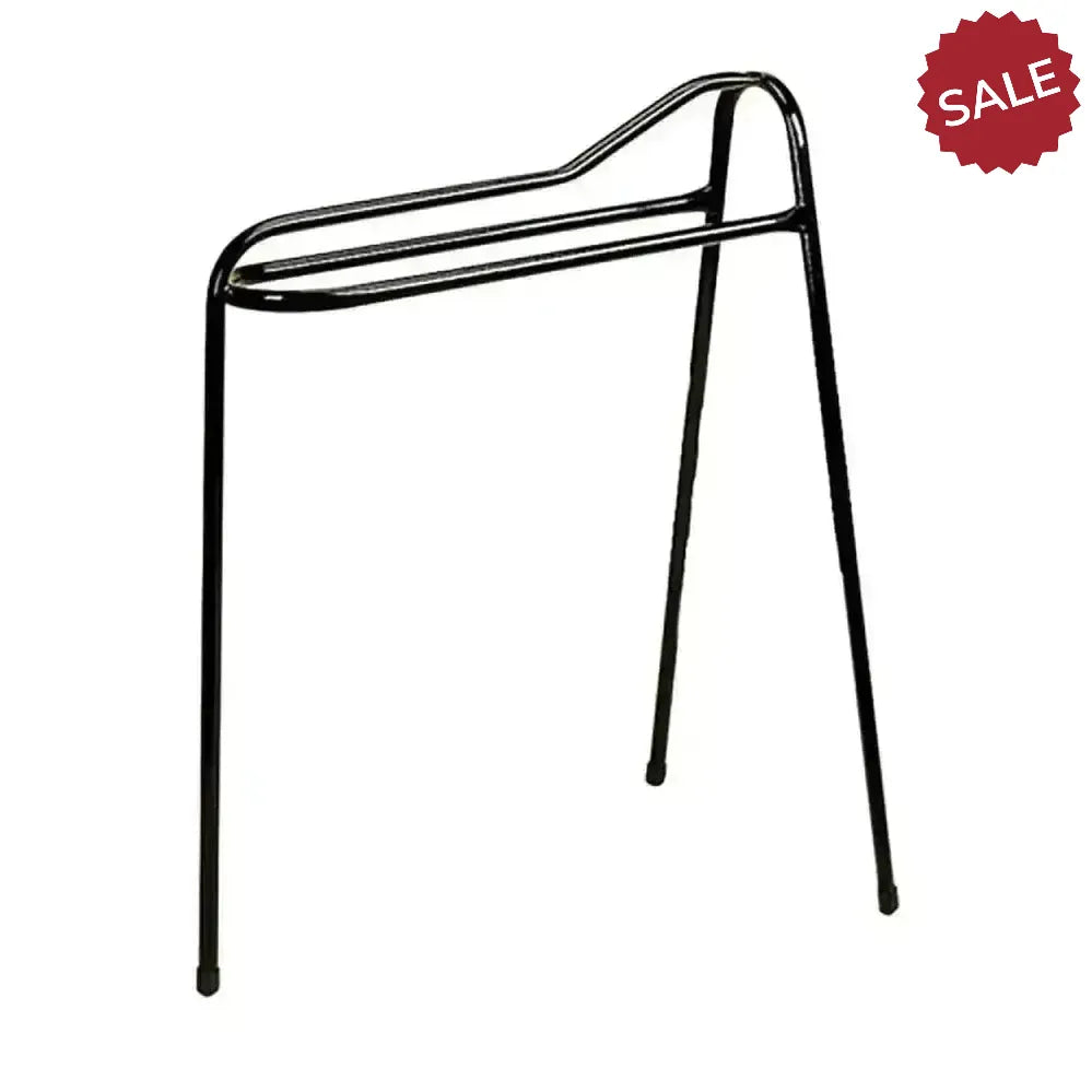 Stubbs 3 Legged Saddle Rack Black Short Saddle Racks