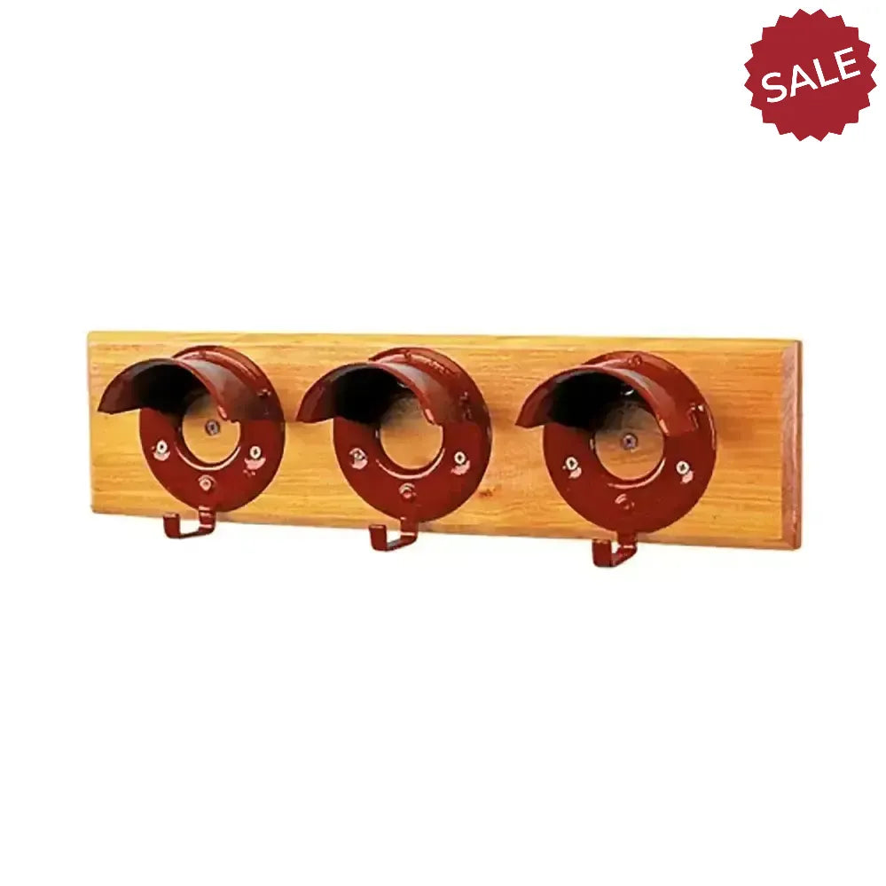Stubbs Bridle Rack Set Of 3 On Board S203 Black Bridle Hooks