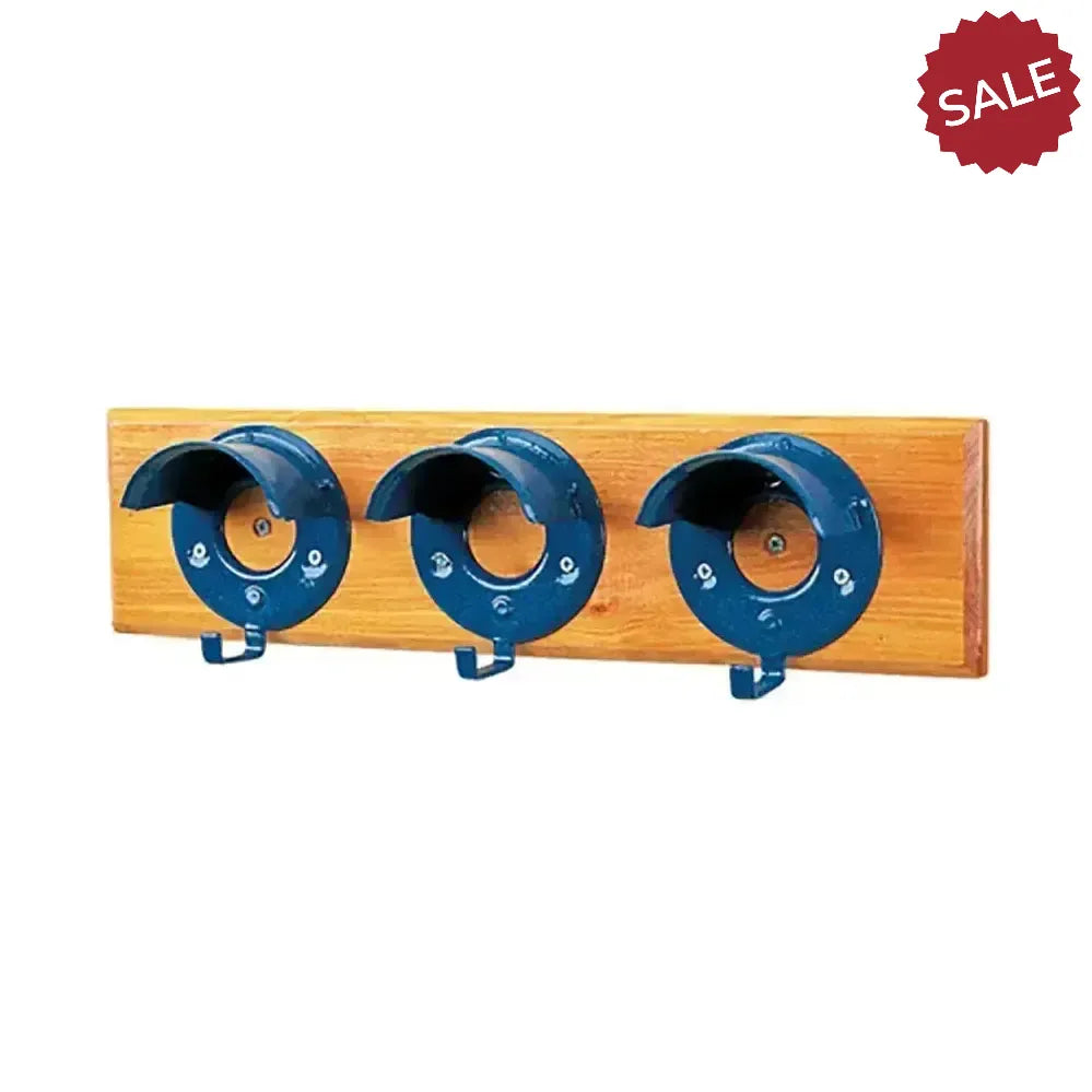 Stubbs Bridle Rack Set Of 3 On Board S203 Black Bridle Hooks