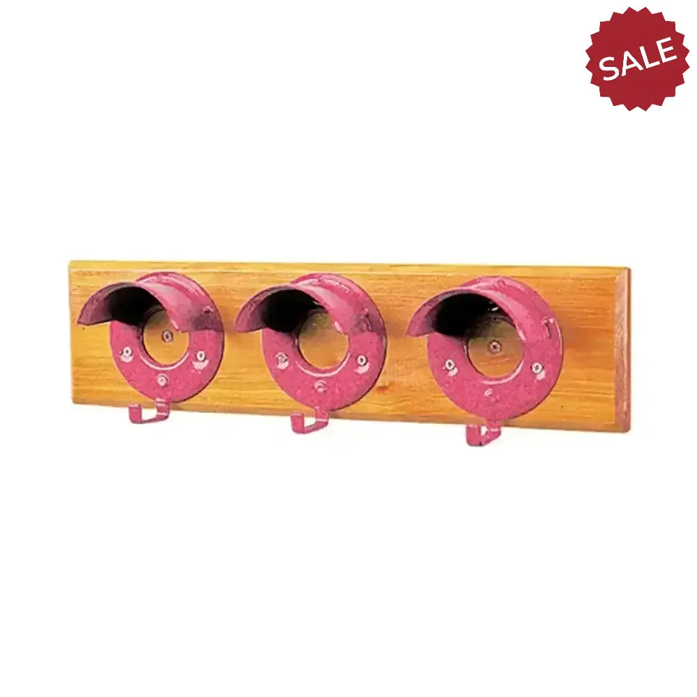 Stubbs Bridle Rack Set Of 3 On Board S203 Black Bridle Hooks