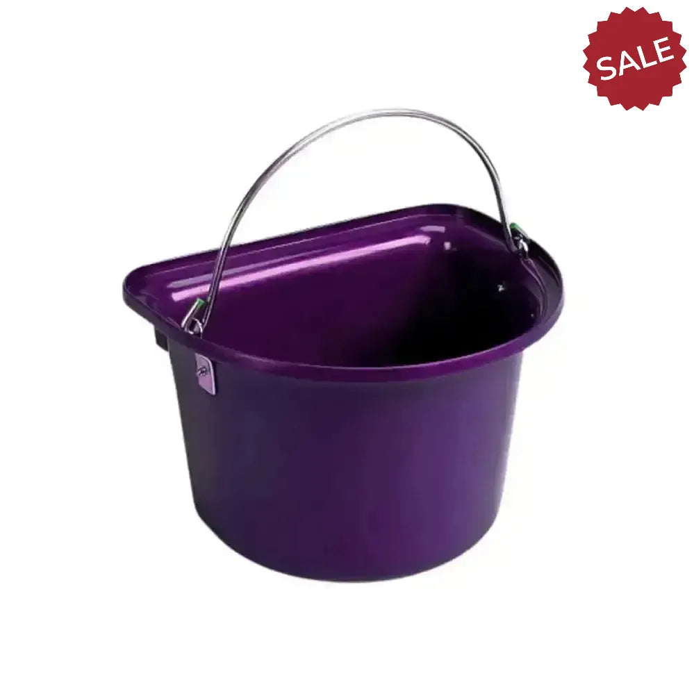 STUBBS Flat Sided Bucket (S5B) Purple Buckets & Bowls