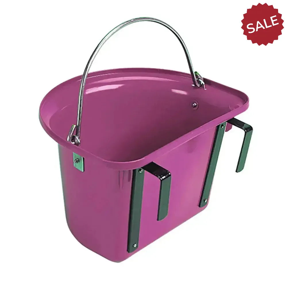Stubbs Grooming Bucket Purple Buckets & Bowls