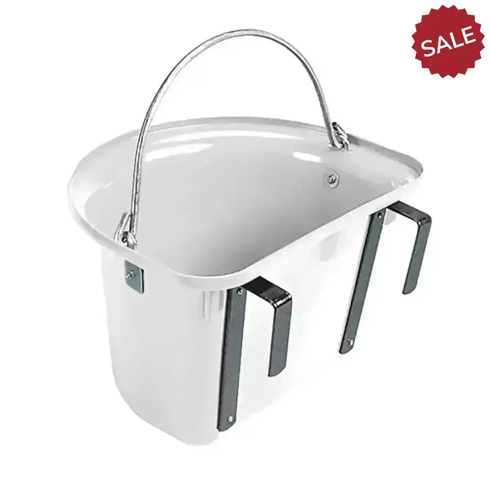 Stubbs Grooming Bucket White Buckets & Bowls