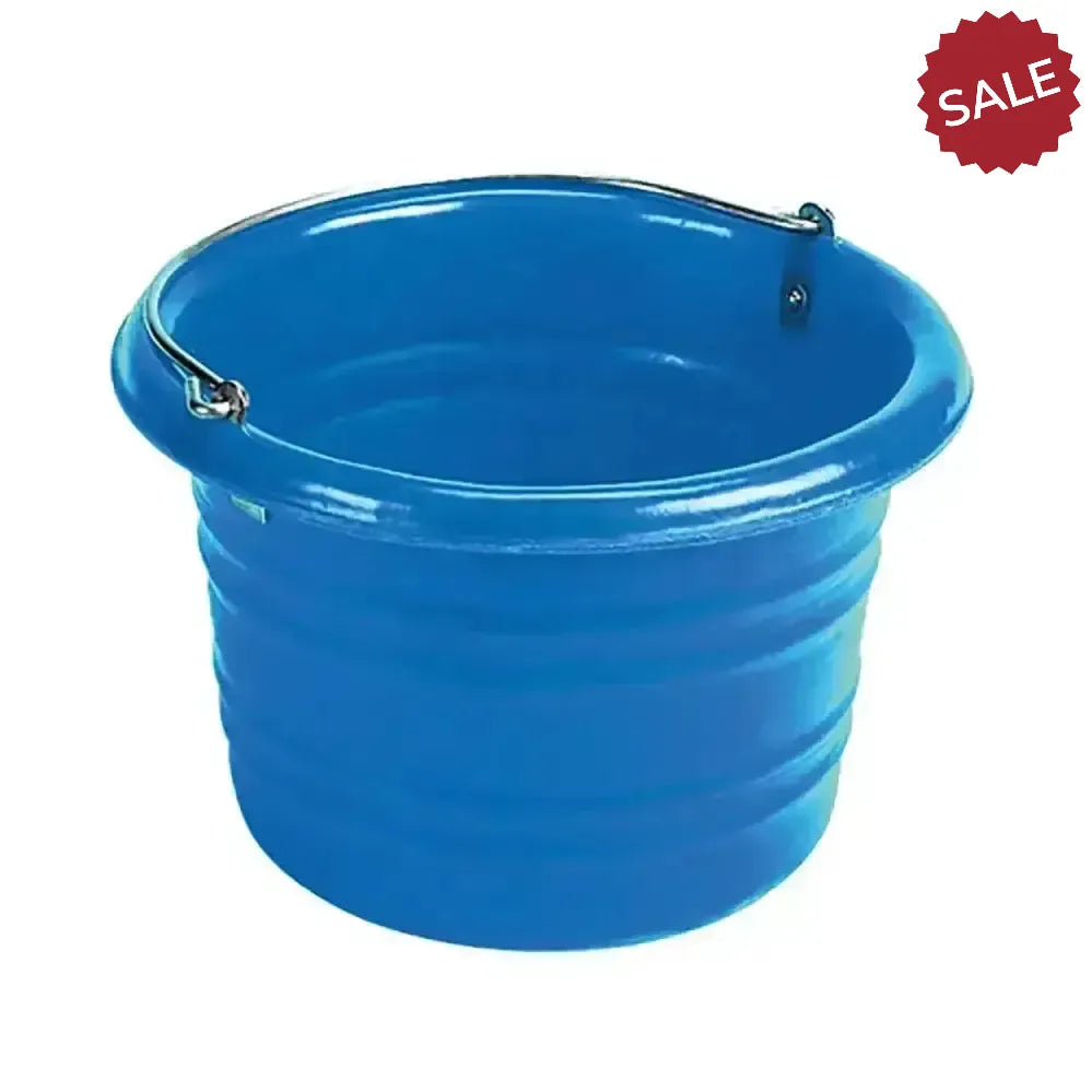STUBBS Jumbo Feed/Water Bucket (S43) Blue Buckets & Bowls