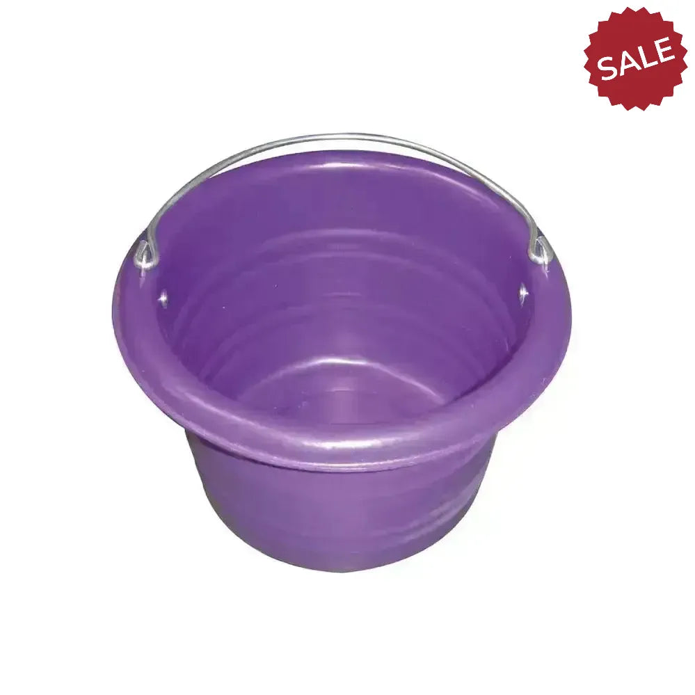 STUBBS Jumbo Feed/Water Bucket (S43) Purple Buckets & Bowls