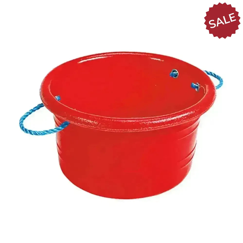 STUBBS Medium Manure Bucket or Water Buckets Red Buckets & Bowls