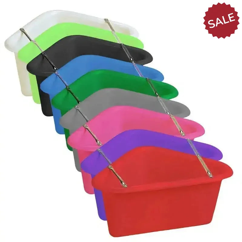 STUBBS Plastic Corner Manger (S2P) Green Feed Mangers