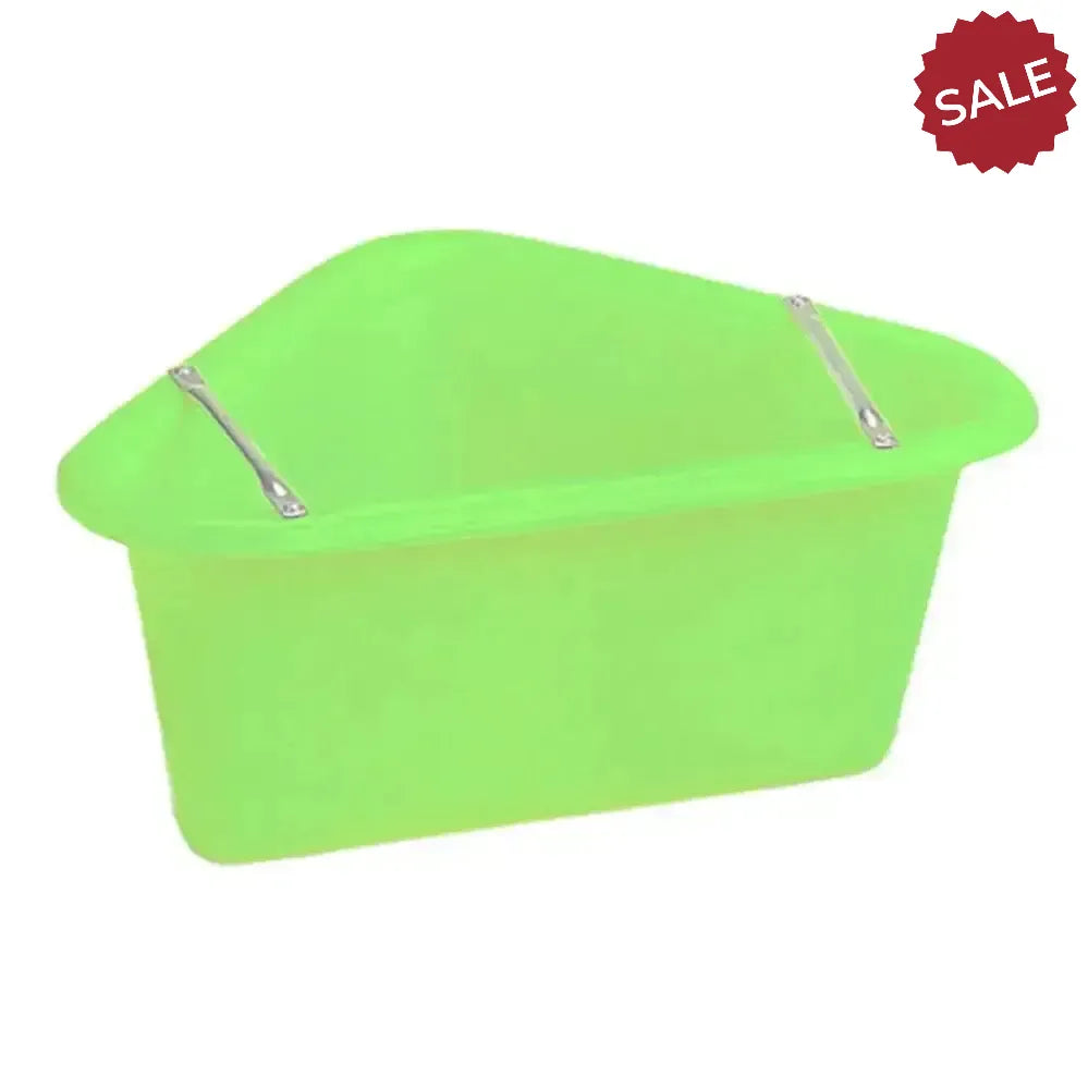 STUBBS Plastic Corner Manger (S2P) Green Feed Mangers