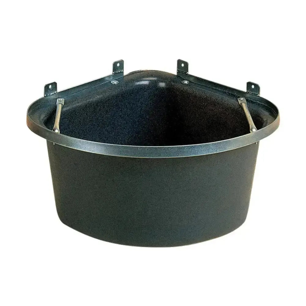 STUBBS Plastic Corner Manger (S4P) Grey Feed Mangers