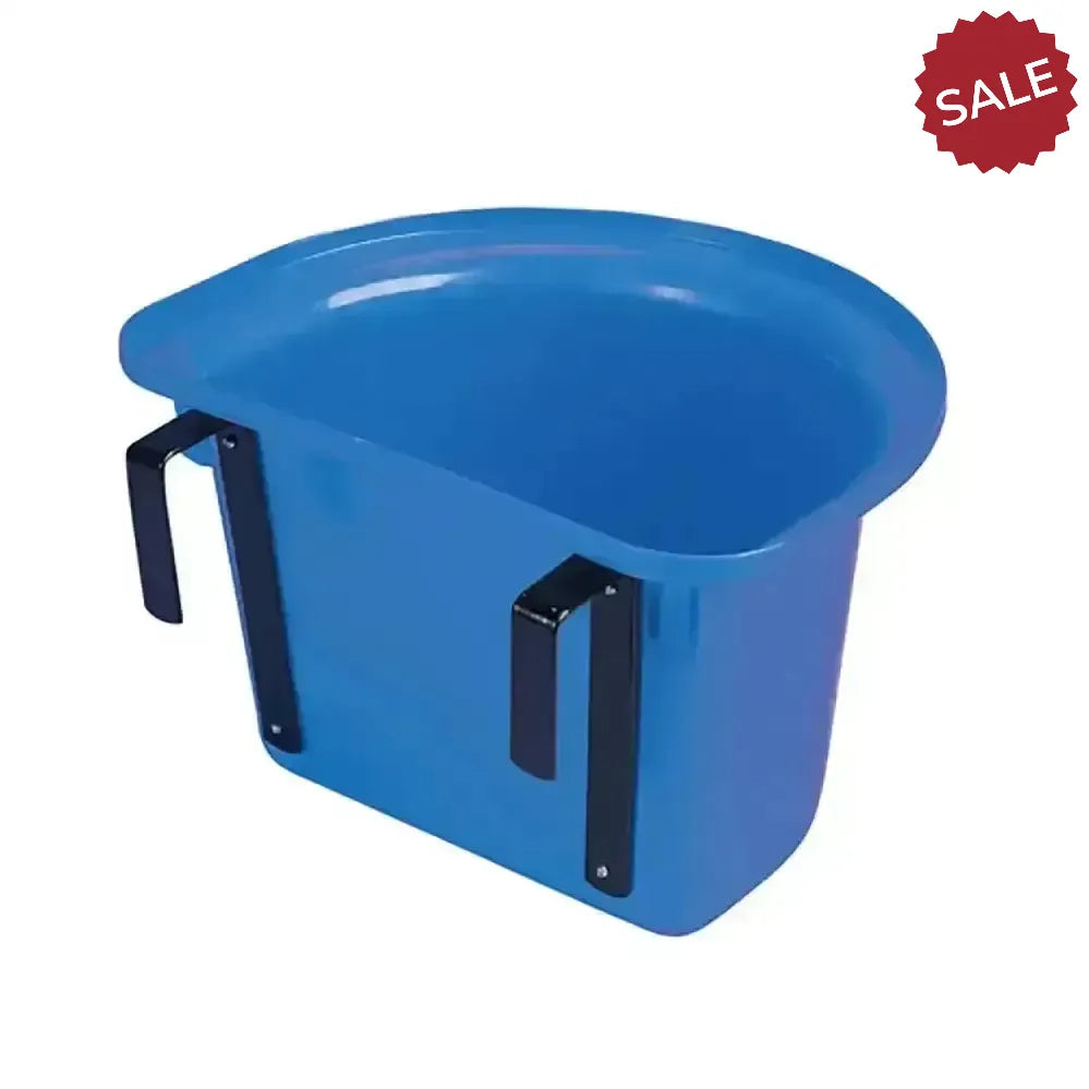 Stubbs Plastic Portable Manger Hanging Bucket Red Feed Mangers