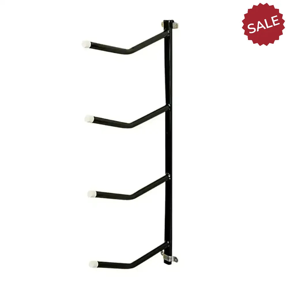 Stubbs Saddle Rack Quadruple Arm Clip-On S334 Black Saddle Racks