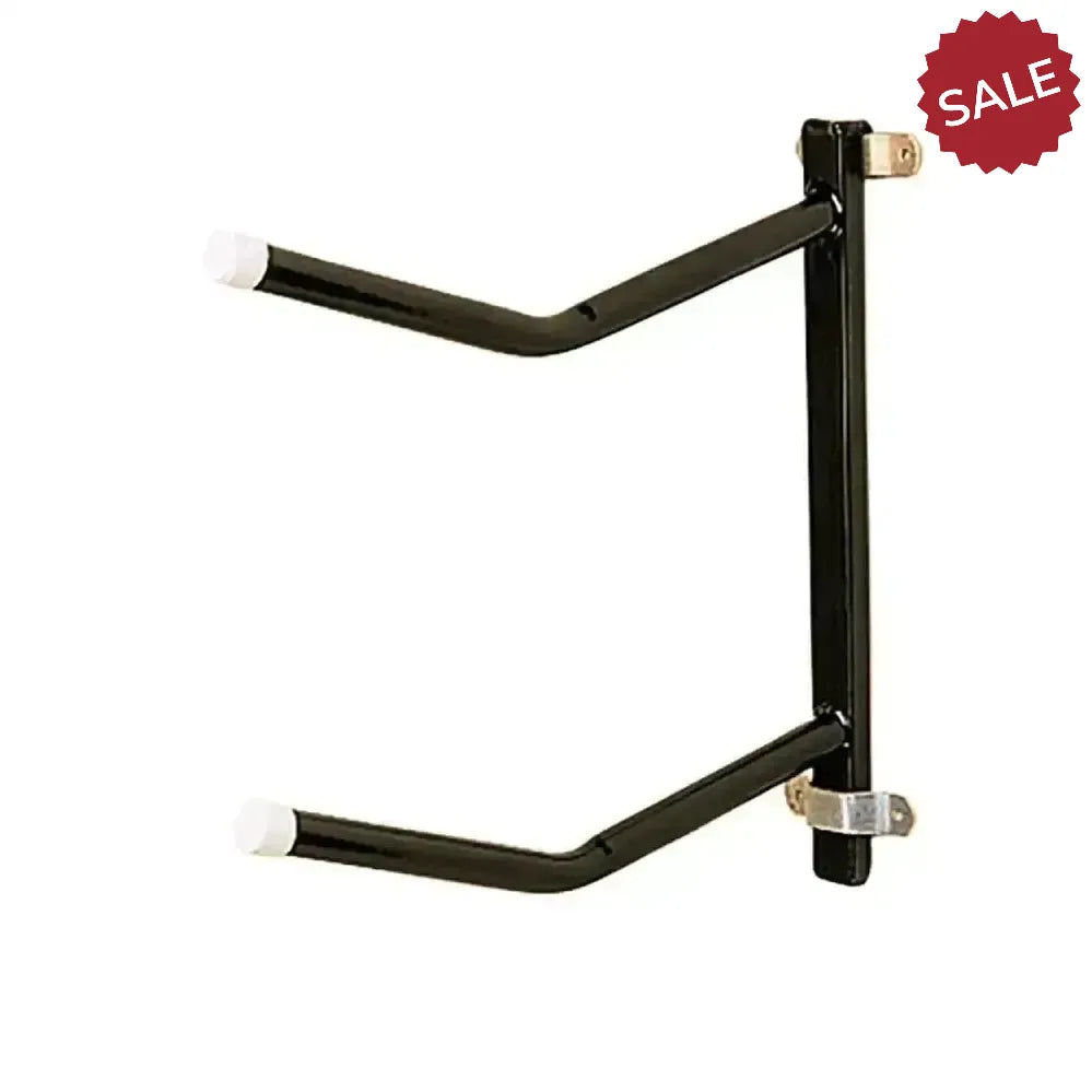 Stubbs Saddle Rack Twin Arm Clip-On S332 Black Saddle Racks