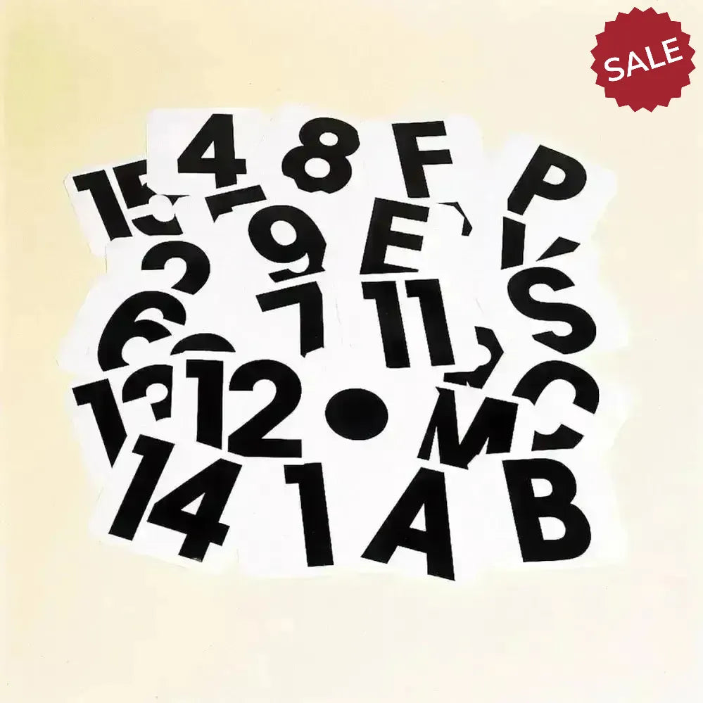 Stubbs Self Adhesive Labels Dressage Letters ABCEFHKMPV A Arena