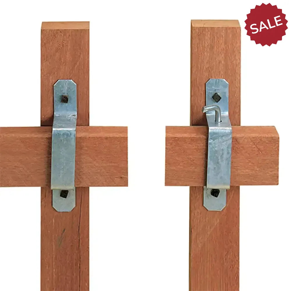 Stubbs Slip Rail Bracket Set S122 Stable Ironmonery