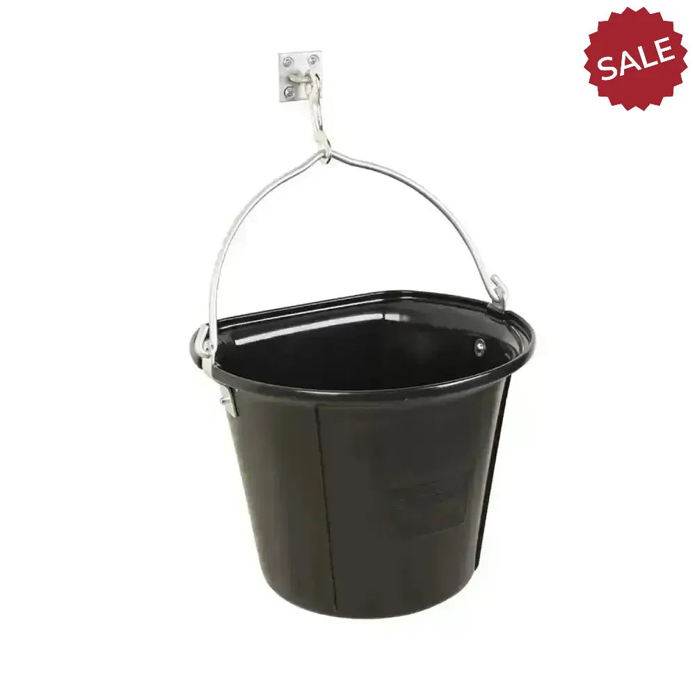 STUBBS Stable Bucket - Medium (S85) Black Buckets & Bowls