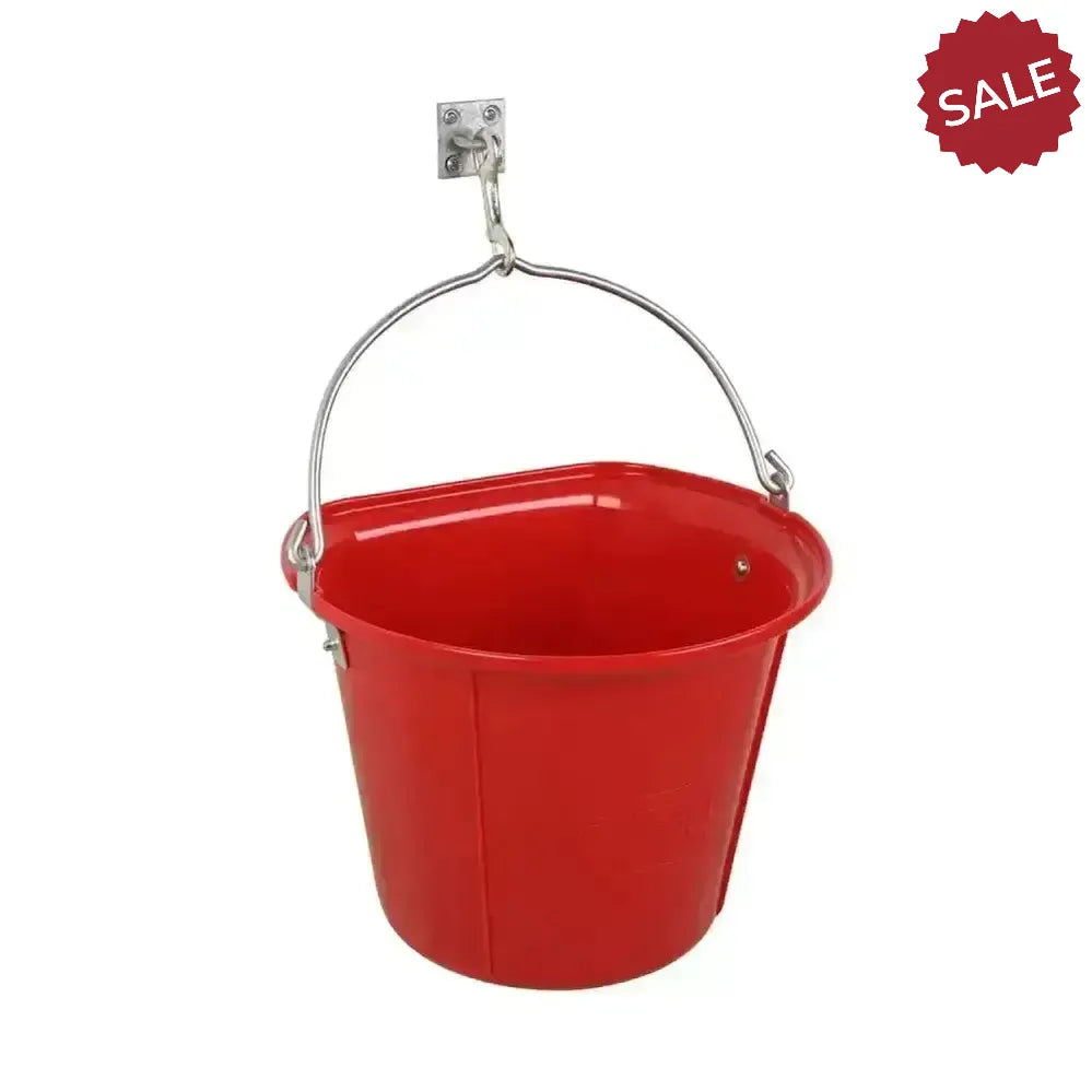 STUBBS Stable Bucket - Medium (S85) Red Buckets & Bowls