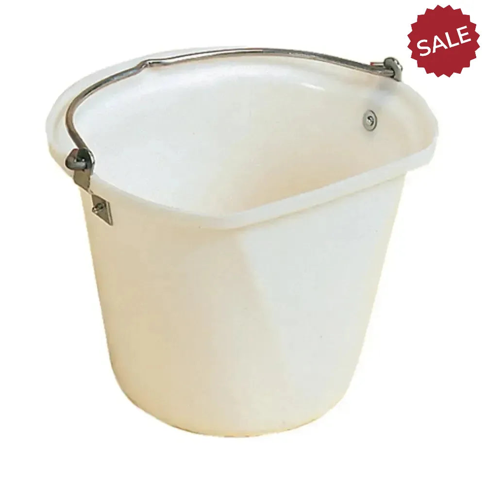 STUBBS Stable Bucket - Medium (S85) White Buckets & Bowls