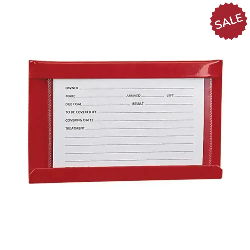 Stubbs Stud Card Holder Large S26 Large Blue Stable Accessories