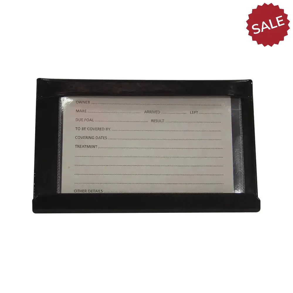 Stubbs Stud Card Holder Large S26 Large Blue Stable Accessories