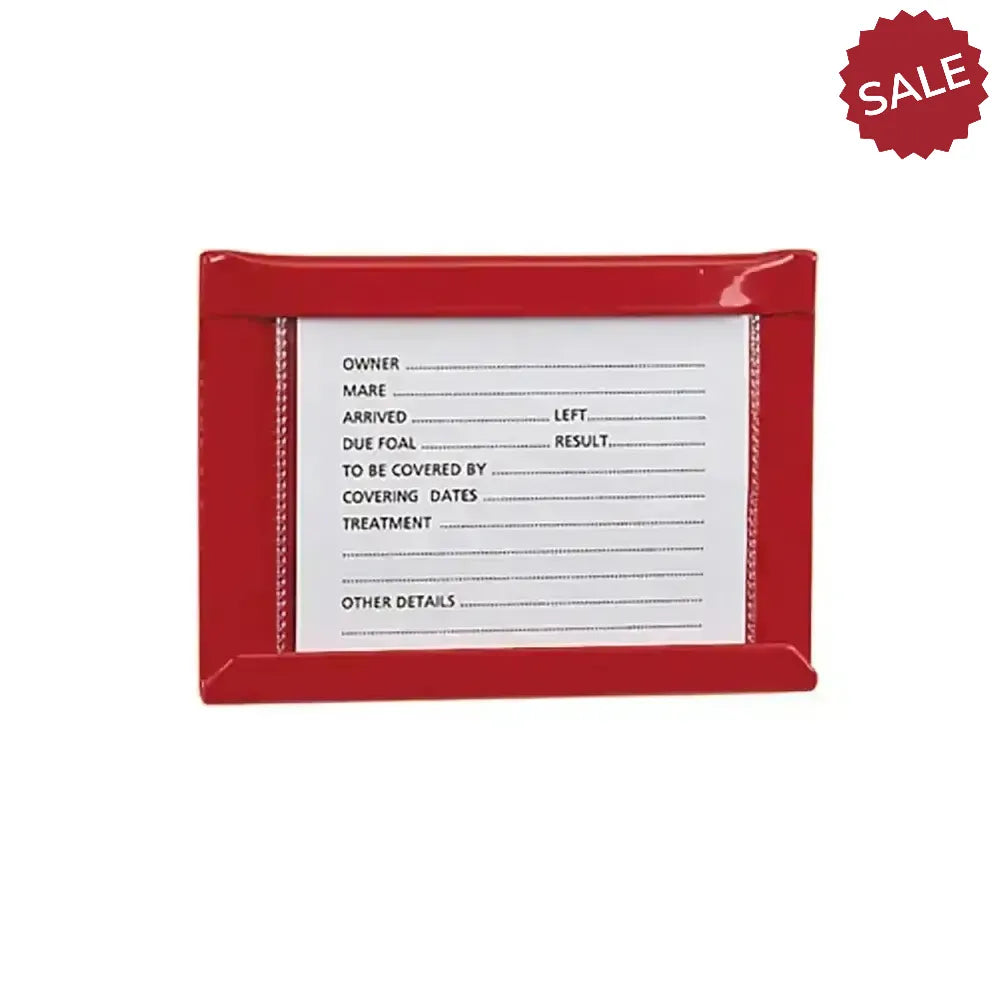 Stubbs Stud Card Holder Small S27 Small Blue Stable Accessories